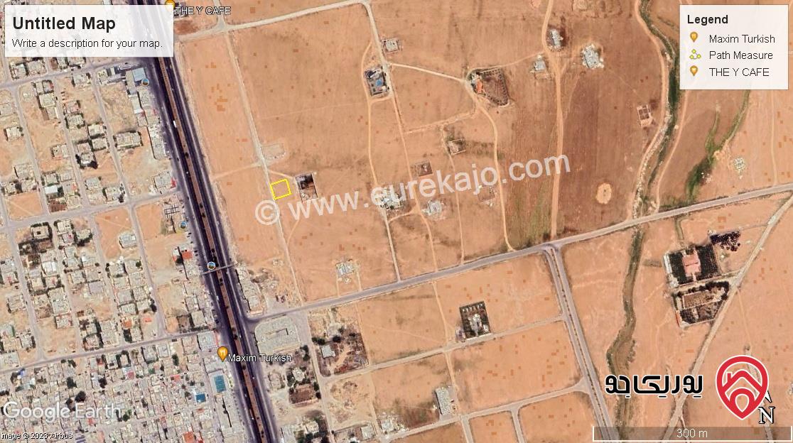 ارض مساحة 674م للبيع في عمان - طريق المطار الحجره