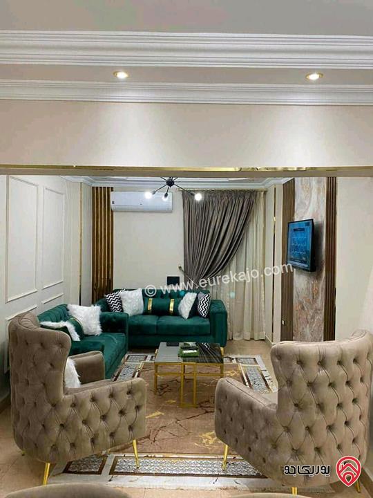 شقة مفروشة طابق ثالث مساحة 110م للايجار في عمان - ضاحية الرشيد