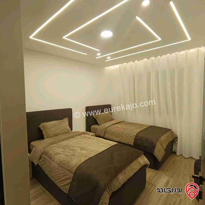 شقة فخمة مفروشة مساحة 100م للايجار في عمان - شارع عبدالله غوشة السابع 