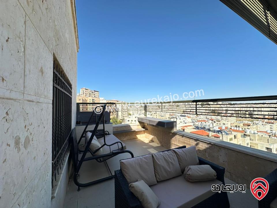 شقة طابق ثالث دوبلكس مساحة 281م للبيع في عمان - خلدا