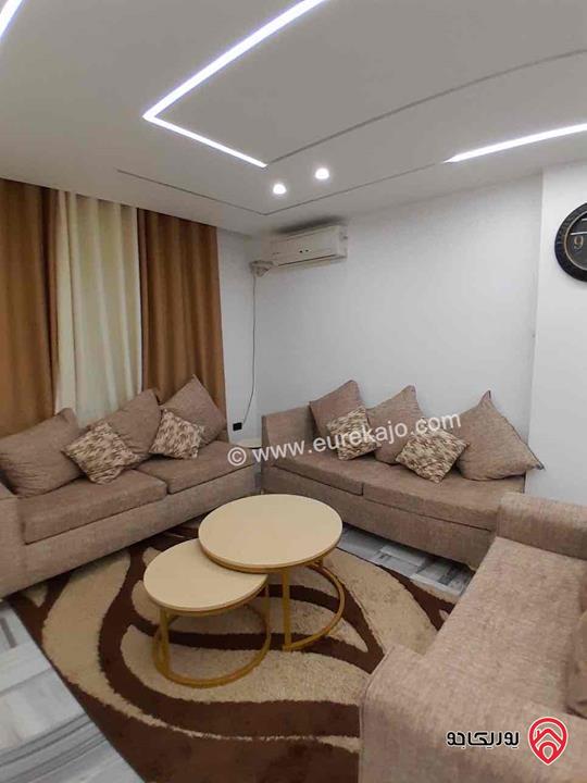 شقة مفروشة طابق ثاني مساحة 85م للايجار في عمان - الرابية 