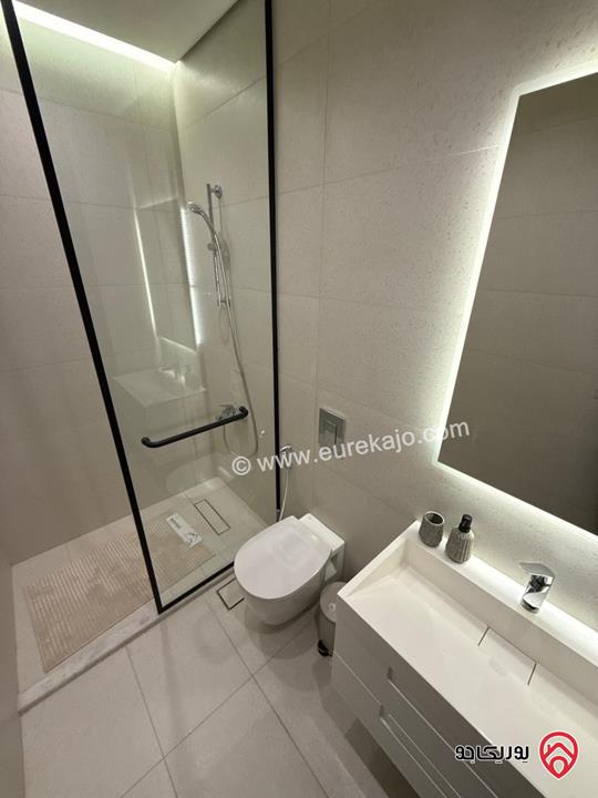 Fully furnished luxury ground floor apartment 100 Sqm for rent in Amman – North Abdoun