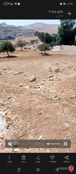 قطعة أرض مساحة 757م للبيع في عمان - شفا بدران ام العروق مقابل مدارس المحمدية