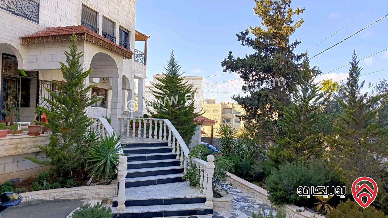 بيت مستقل مساحة 900م على أرض 1 دونم للبيع في عمان - طبربور، قرب صالة ليالي الشرق