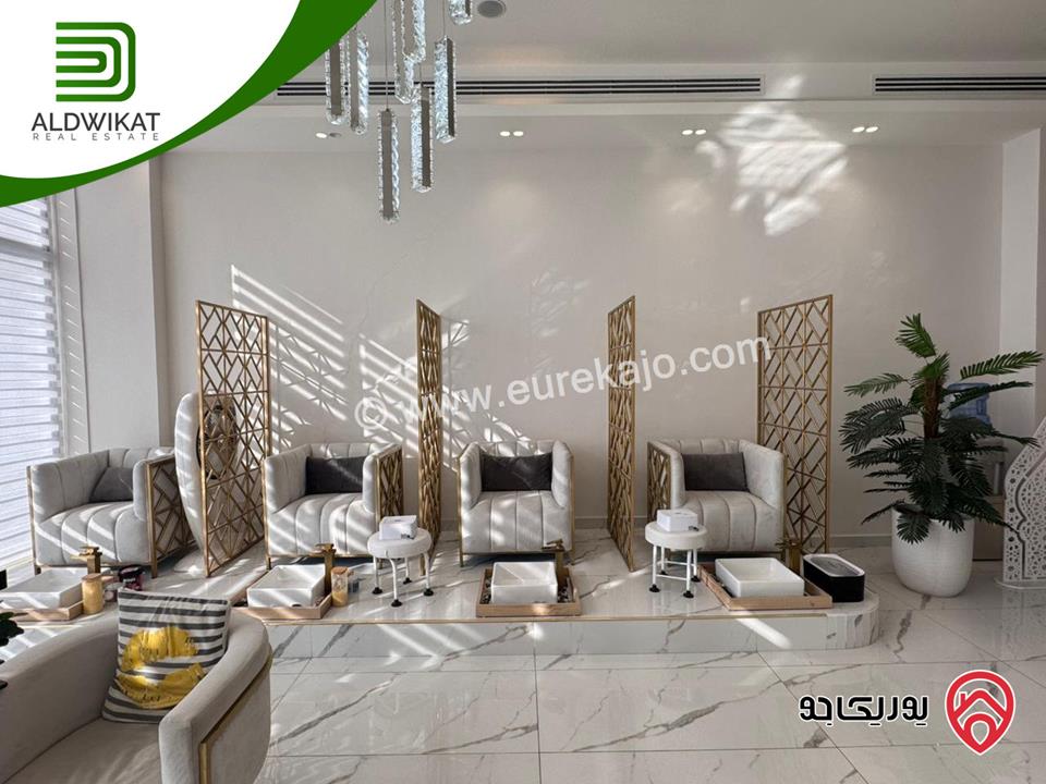 صالون سيدات للبيع في عمان - الدوار السابع خلف الملكية مساحة 80م موقع حيوي ومميز وبسعر مناسب 