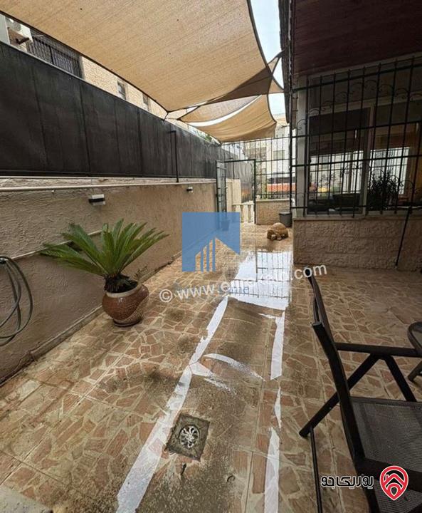 شقة أرضية مساحة 170م مع ترسات 120م للبيع في عمان - الرابية