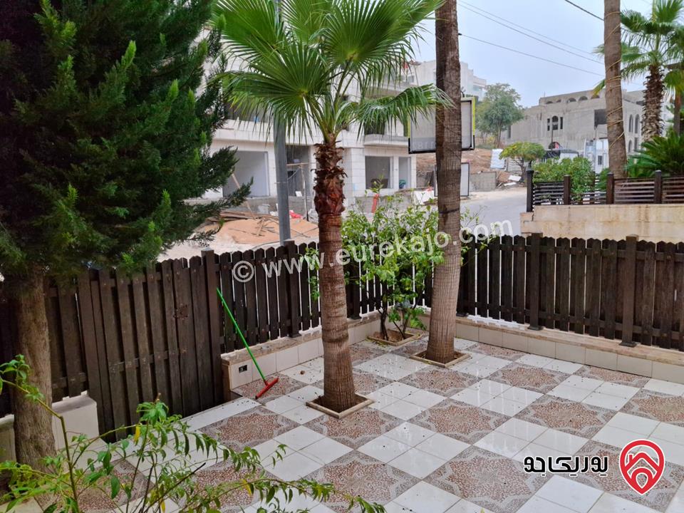 شقة أرضية مساحة 215م داخلي و 70م خارجي للبيع في عمان - عبدون