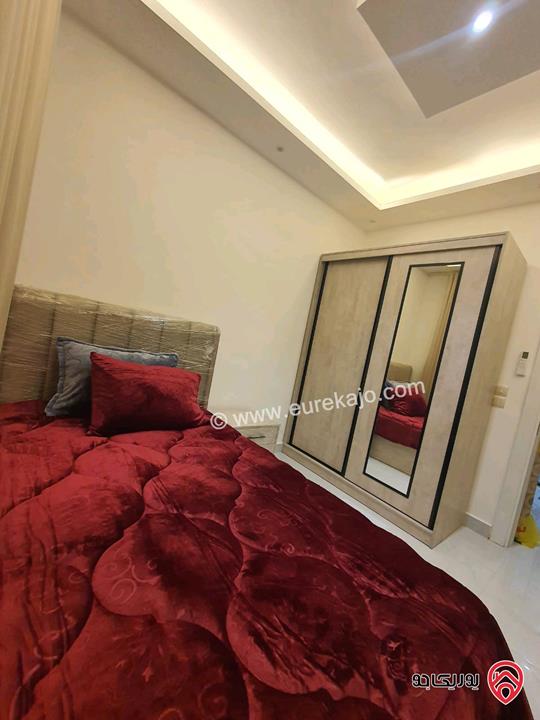 شقة مفروشة 100م للايجار يومي اسبوعي شهري في اربد