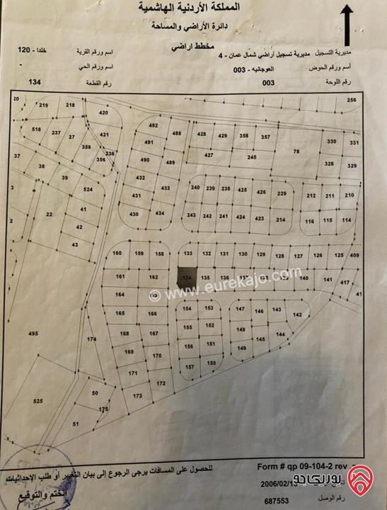 فيلا مساحة 949م على أرض 829م للبيع في عمان - خلدا بالقرب من مدارس المعارف والمونتيسري
