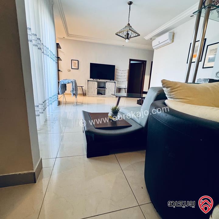 شقة مفروشة طابق ثاني مساحة 127م تشطيب راقي للإيجار في عمان - حي الكرسي من المالك مباشرة 