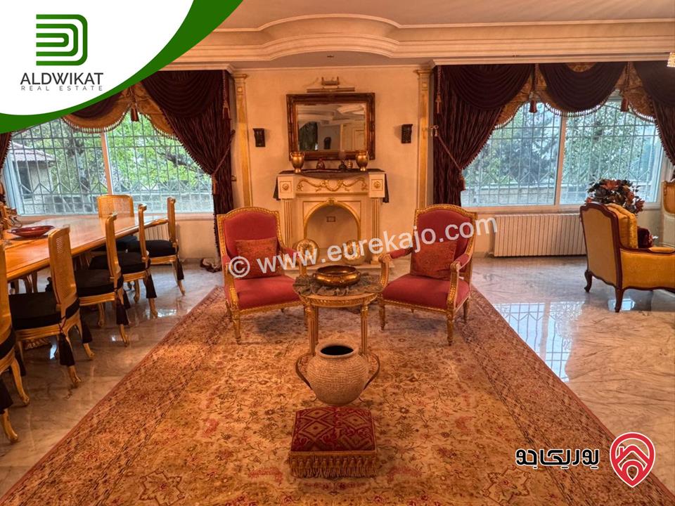 فيلا مستقلة للبيع في عمان - عبدون مساحة الارض 1000 م مساحة البناء 1050 م