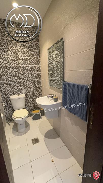 شقة مفروشة فاخرة للايجار في عمان - الدوار السابع مساحة 100م طابق ثالث تشطيبات وديكورات فندقية اطلالة جميلة