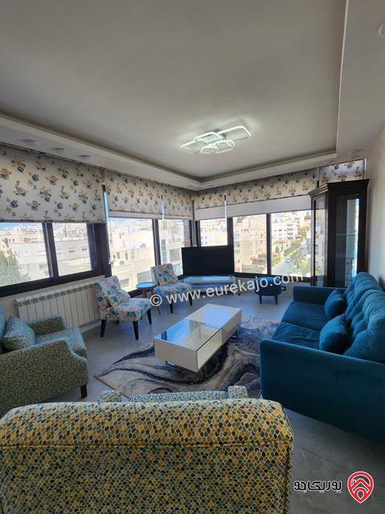 روف مساحة 100م للايجار مفروش في عمان - خلدا