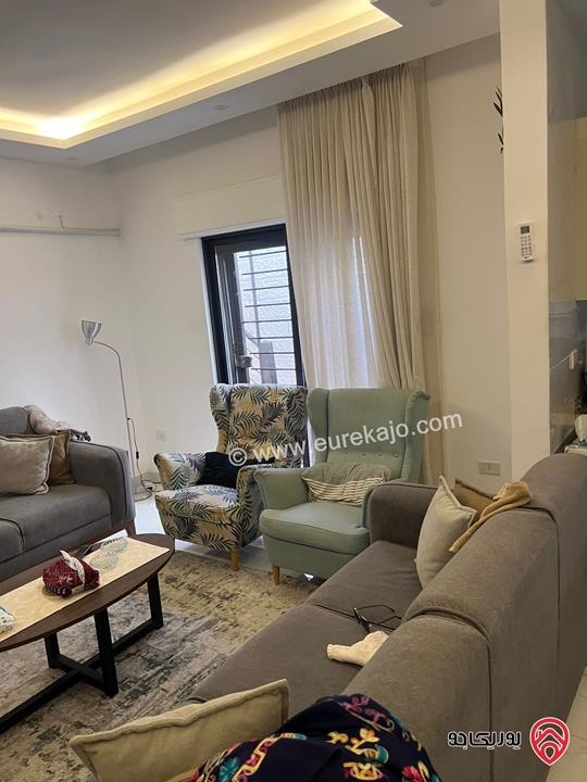 شقة شبه أرضي مساحة 110م للبيع في عمان - ربوة عبدون