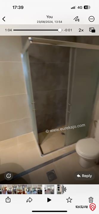 شقة تصميم حديث مريحة مساحة 95م طابق ثاني للإيجار مفروشة في عمان - جبل عمان قرب الدوار الرابع