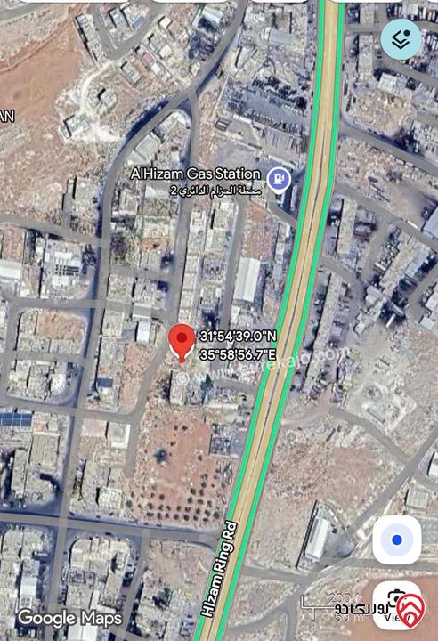 أرض صناعات خفيفة مساحة 485م للبيع في عمان - ابو علندا - الحزام الدائري