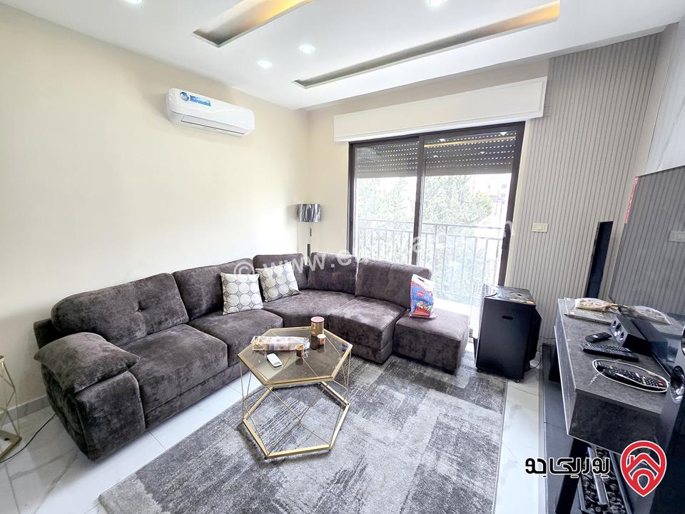 شقة مفروشة طابق ثاني مساحة 100م للإيجار في عمان - الرابية
