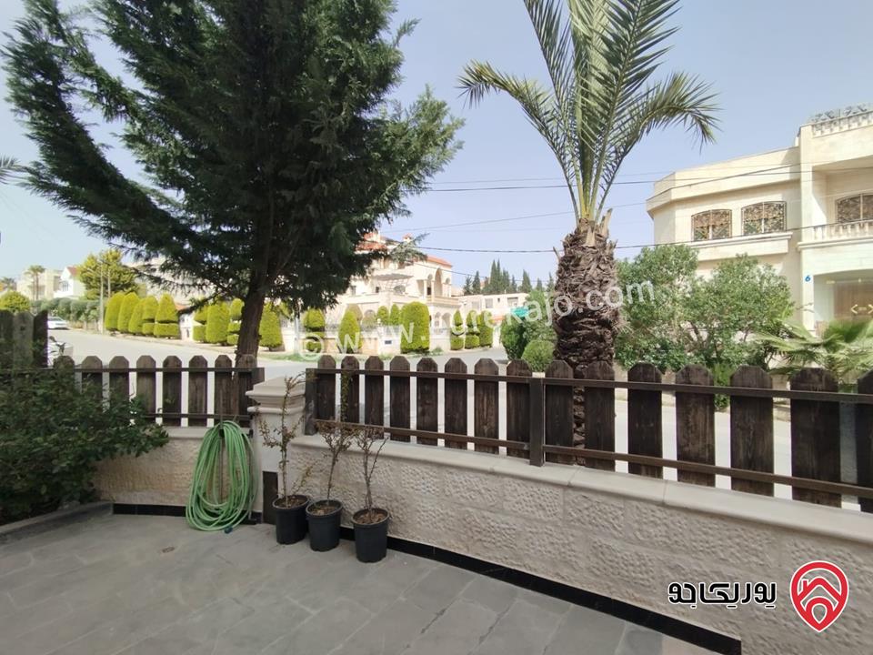 فيلا للبيع في عمان - الكمالية مساحة البناء 560م ومساحة الارض 800م والحديقة 200م على شارعين