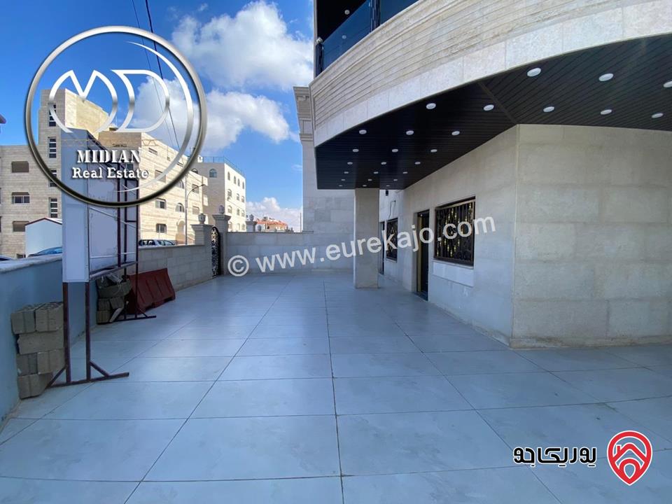 شقق ارضية جديدة للبيع الشميساني مساحات 160م & 170م مع تراسات و حدائق تشطيبات فاخرة بأسعار مميزة