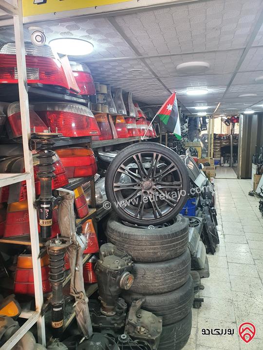 محل قطع غيار سيارات مساحة 60م للبيع في الزرقاء - شارع المصفاة