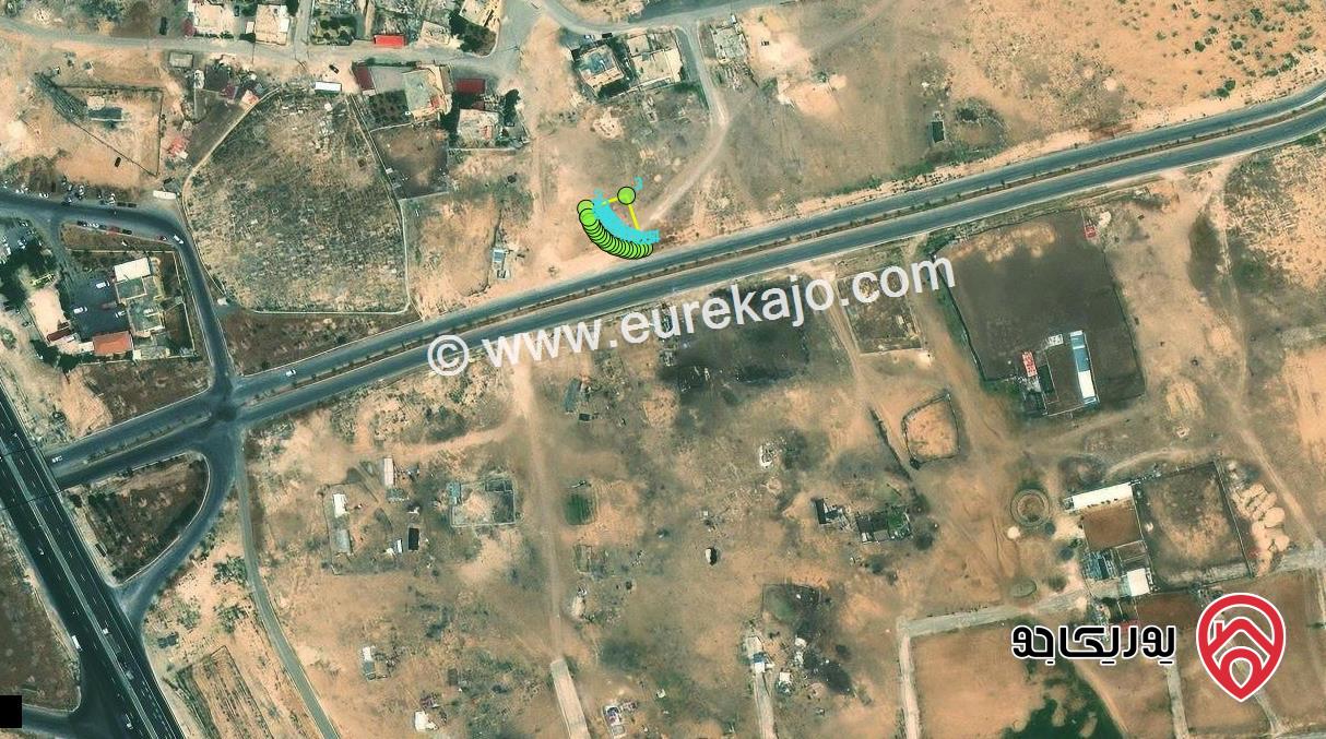 ارض تجاري مساحة 423م للبيع في عمان - الجيزة قرب الشارع الرئيسي