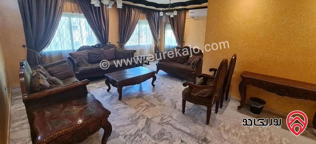 شقة مفروشة طابق ثاني مساحة 162م للايجار في عمان - تلاع العلي 