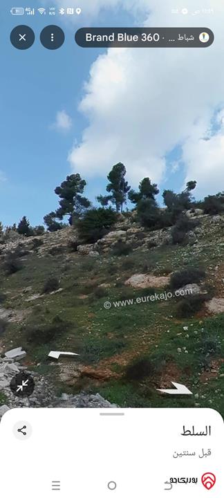  فرصة مميزة أرض سكنية مساحة 5952م للبيع في أجمل مناطق السلط – الزعتري