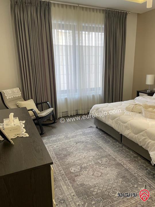 شقة مفروشة طابق ارضي معلق مساحة 167م للايجار في عمان - الصويفية