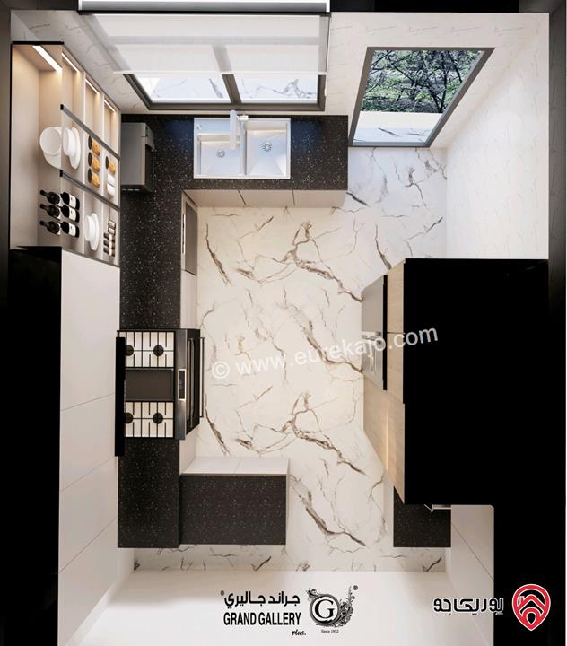 شقة طابق ثالث دوبلكس مع رووف مساحة 173م إطلالة بانورامية للبيع في عمان - شفا بدران