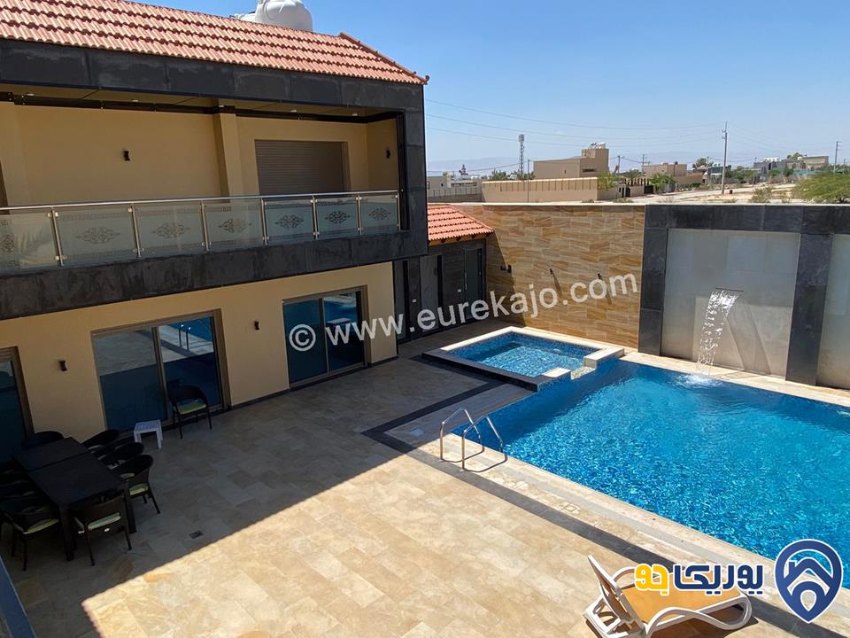 مزرعة - شاليه أيمن Ayman Chalet للايجار اليومي في البحر الميت 