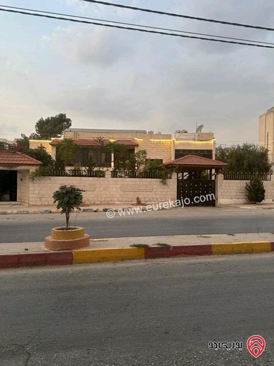 بيت مستقل مساحة 600م على أرض 1902م للبيع في اربد - الرمثا من المالك مباشرة 