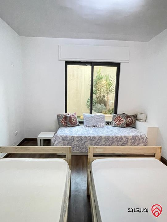 Furnished apartment 120 sqm with terrace 70 sqm For rent in Amman - Um Uthayna