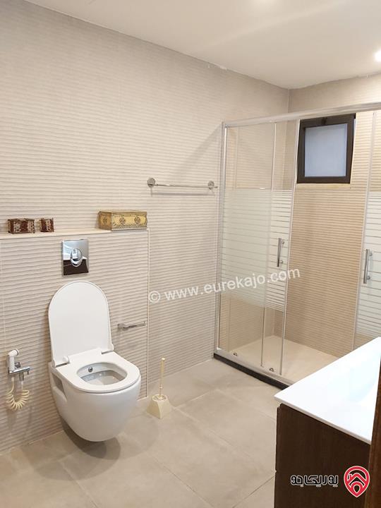 شقة فاخرة مفروشة طابق ثالث مساحة 140م للايجار في عمان - تلاع العلي