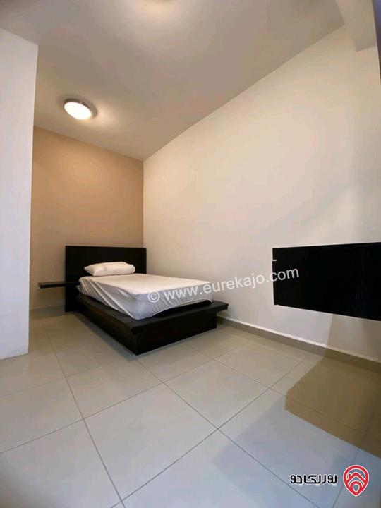 شقة مفروشة فاخرة مساحة 128م طابق ثاني للإيجار في عمّان - الدوار الخامس