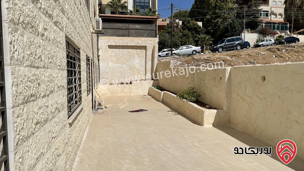 شقة تسوية مساحة 178م مع حديقة واسعة 125م للبيع في عمان - مرج الحمام