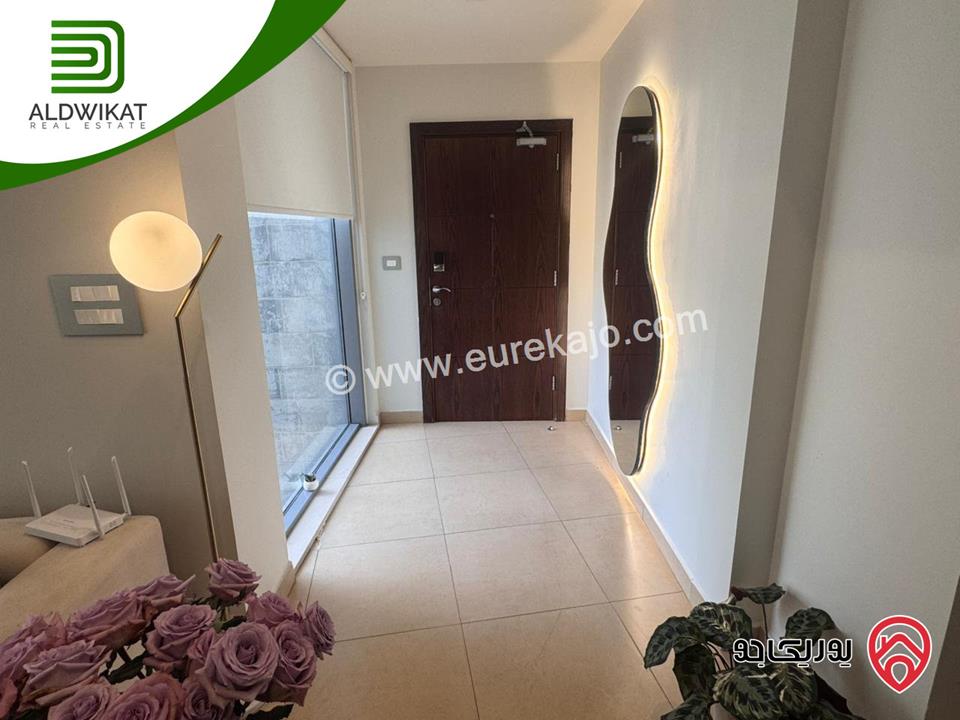 شقة طابق ثاني ضمن كومباوند مفروشة للايجار في عمان - عبدون المساحة 110م موقع اطلالة مميز