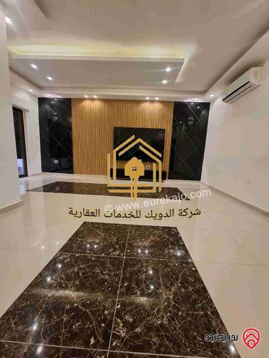 شقة سوبر ديلوكس طابق ارضي مساحة 130م للإيجار في عمان - ام السماق 