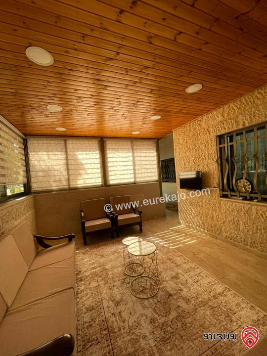 شقة أرضية مساحة 109م داخلي و 50م خارجي للبيع في عمان - الياسمين 