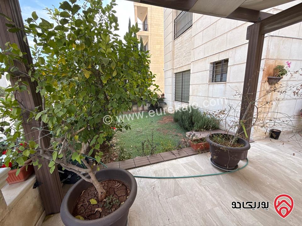 شقة ارضية مساحة 204م داخلي و 120م خارجي للبيع في عمان - الصويفية