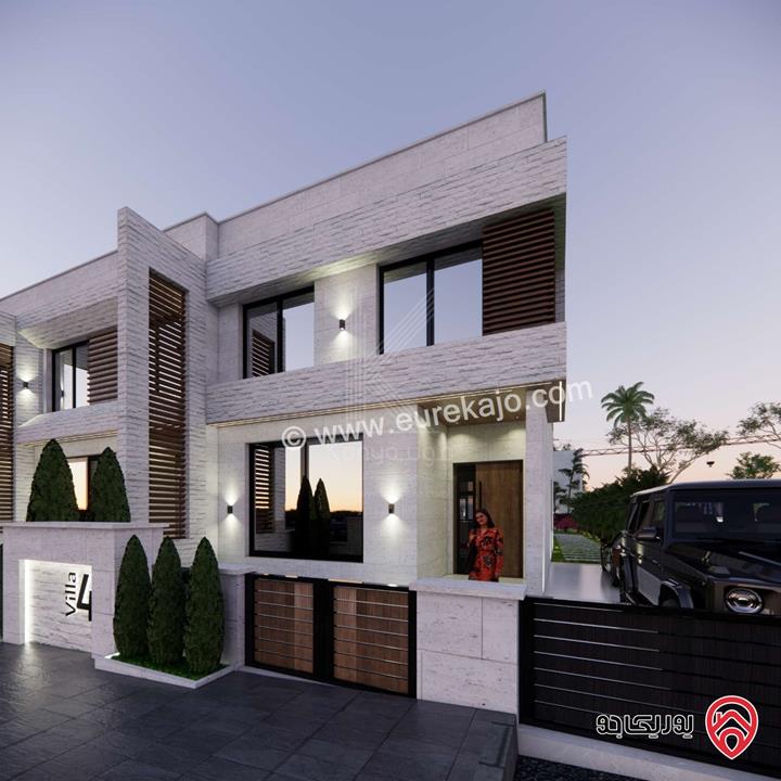 فلل فاخرة قيد الإنشاء مساحة 600م على أرض 486م للبيع في عمان - عبدون