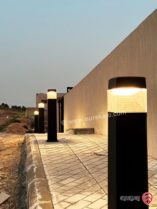 شاليه مساحة الأرض 500م والبناء 124م للبيع في جرش - الكفير