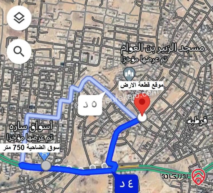 قطعة أرض مساحة 467م للبيع في الزرقاء - الأميرة هيا	