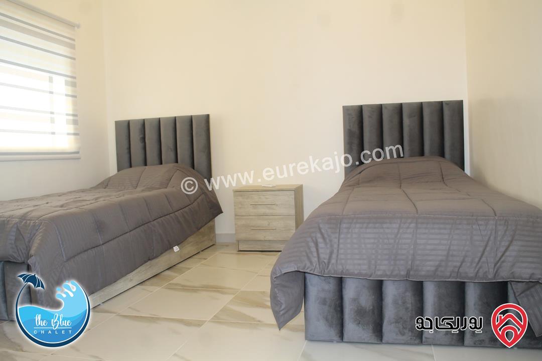 شاليه - مزرعة The Blue Chalet للايجار اليومي في البحر الميت 