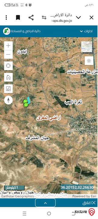 قطعة ارض مساحة 6600م للبيع في المفرق