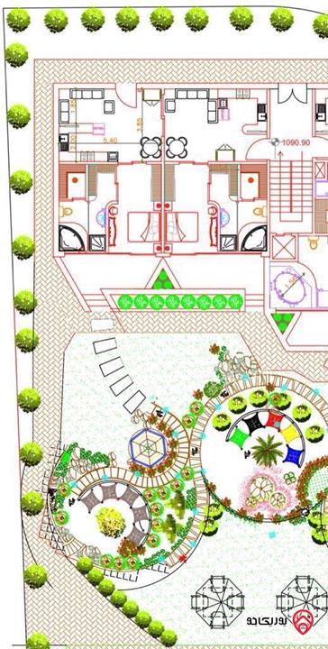 ارض سكنية مساحة 1 دونم و 260م للبيع أو للمبادلة في عجلون راس منيف موقع رائع