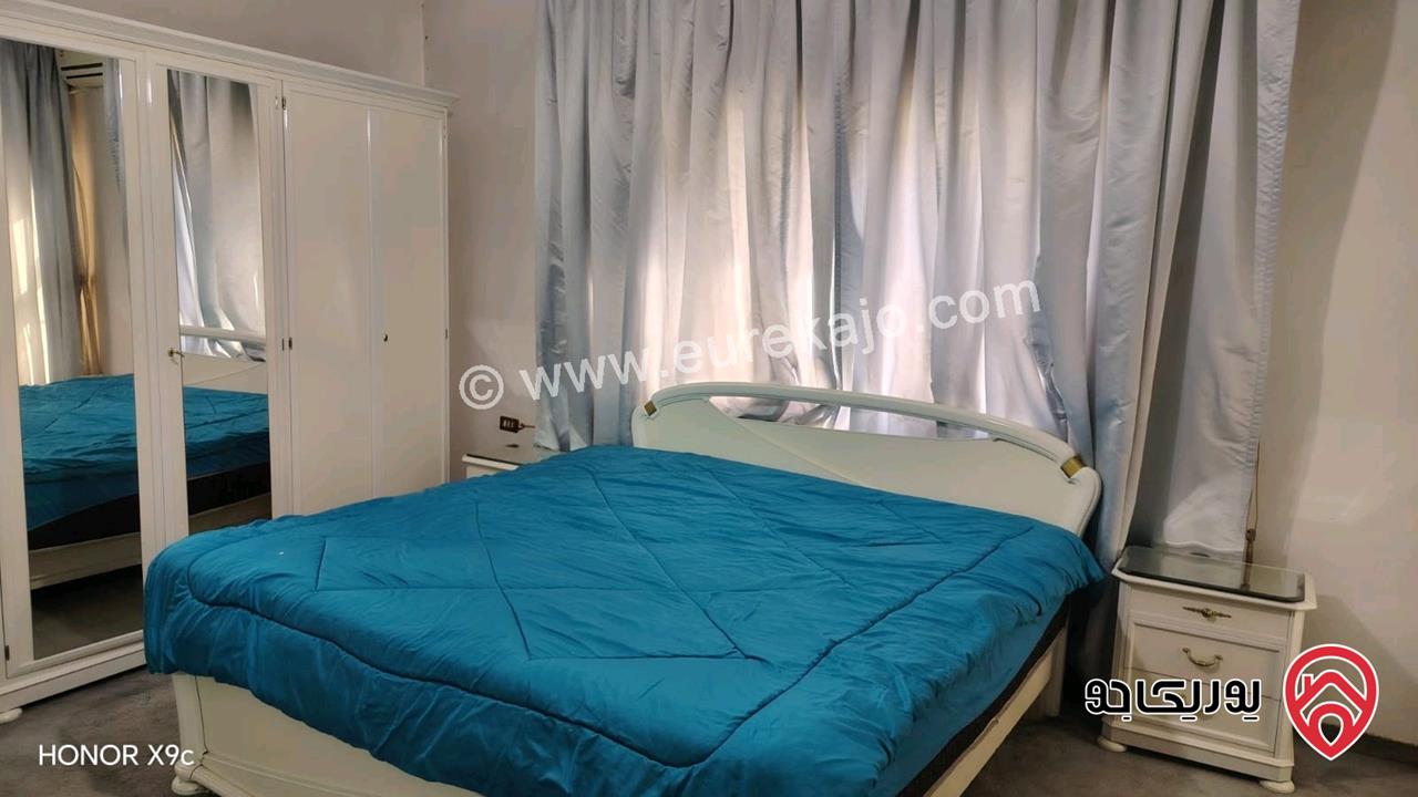 شقة مفروشة كبيرة مساحة 200م للايجار في عمان - ام اذينة