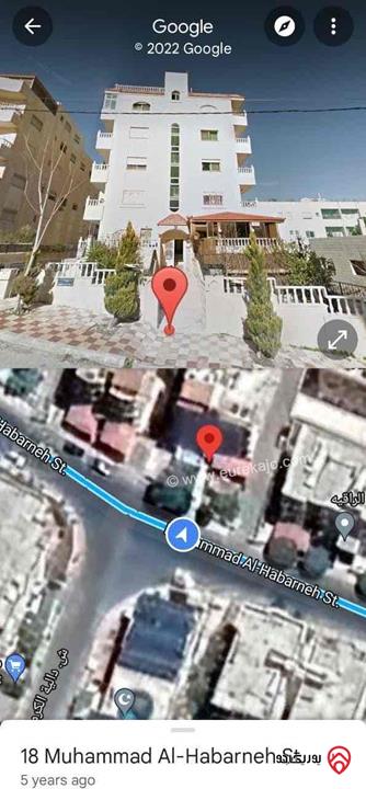 شقة طابق اول فني مساحة 151م للبيع في عمان - طبربور