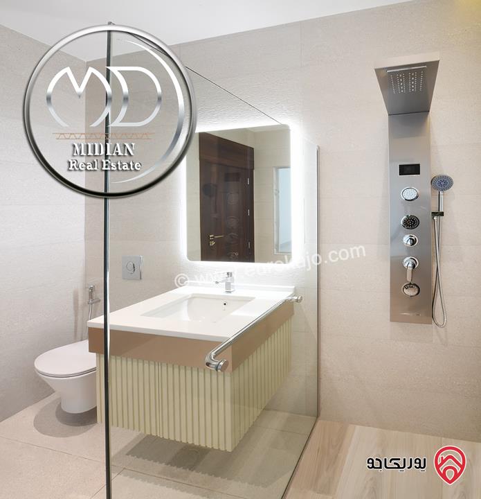 شقق للبيع في عمان - الصويفية مساحات 200م تشطيبات و ديكورات عصرية فاخرة اطلالة رائعة جديدة لم تسكن