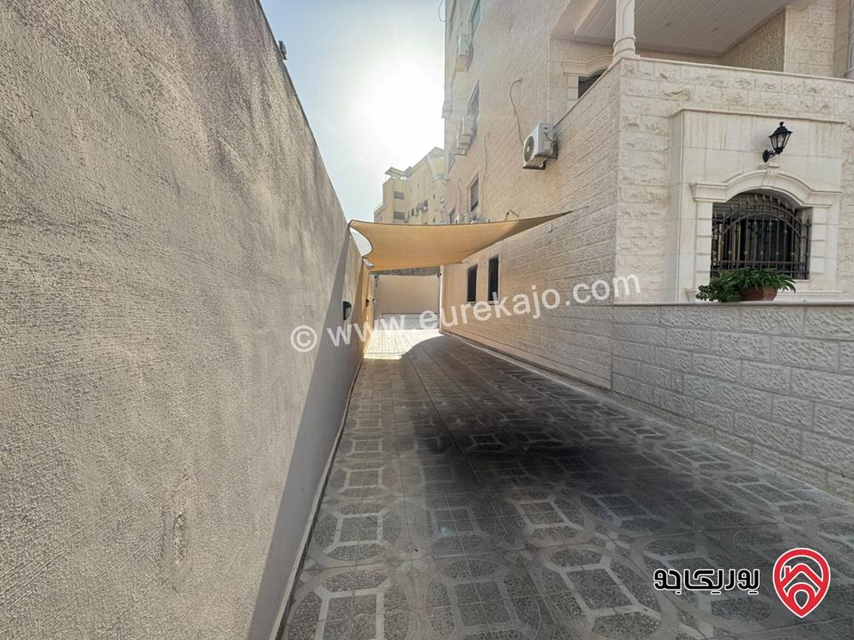 شقة أرضية مميزة مساحة 162م داخلي و 280م خارجي للبيع المنطقة الخامسة / العقبة