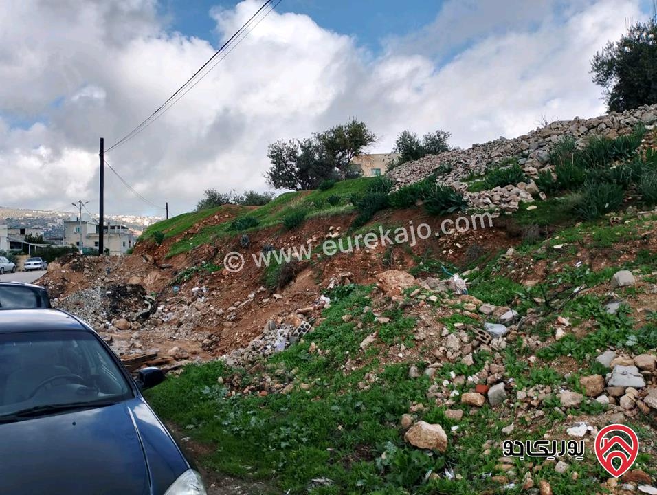 قطعة أرض مساحة 1 دونم و 150م للبيع في جرش